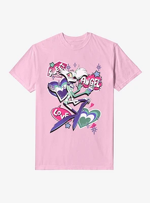 Hazbin Hotel Sweet Angel Love Dust Garment Dye T-Shirt
