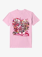 Hazbin Hotel Pride Heart Garment Dye T-Shirt