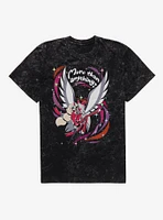 Hazbin Hotel Love More Than Anything Mineral Wash T-Shirt