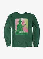 Wicked Elphaba Glinda Split Sweatshirt