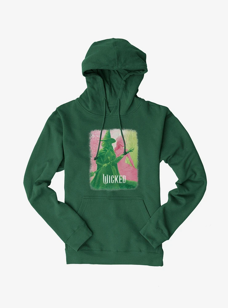 Wicked Elphaba Glinda Split Hoodie