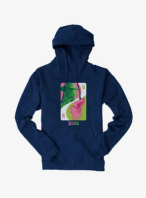 Wicked Elphaba Glinda Card Hoodie