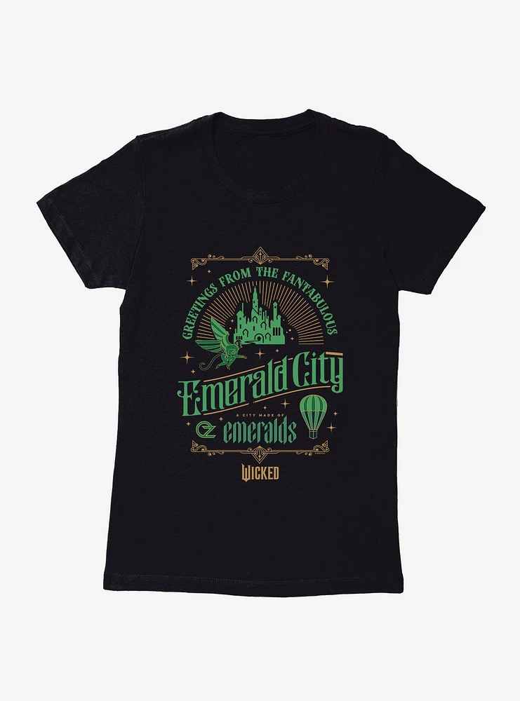 Wicked Emerald City Womens T-Shirt
