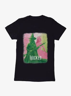 Wicked Elphaba Glinda Split Womens T-Shirt