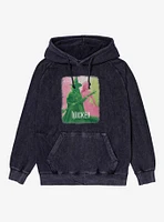 Wicked Elphaba Glinda Split Mineral Wash Hoodie