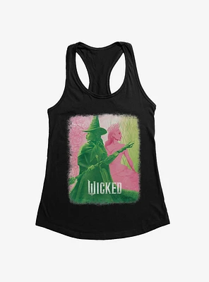 Wicked Elphaba Glinda Split Womens Tank Top