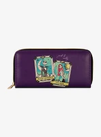 Disney Nightmare Before Christmas Jack & Sally Star Crossed Lovers Zip Around Wallet