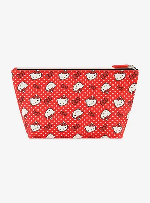 Hello Kitty Polka Dot Cosmetic Travel Bag