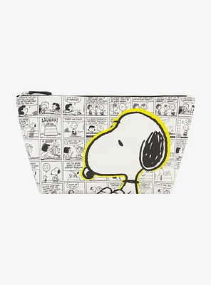 Peanuts Snoopy Comic Strip Cosmetic Travel Bag