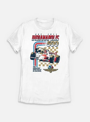 Indianapolis 500 Racing Stripes Womens T-Shirt