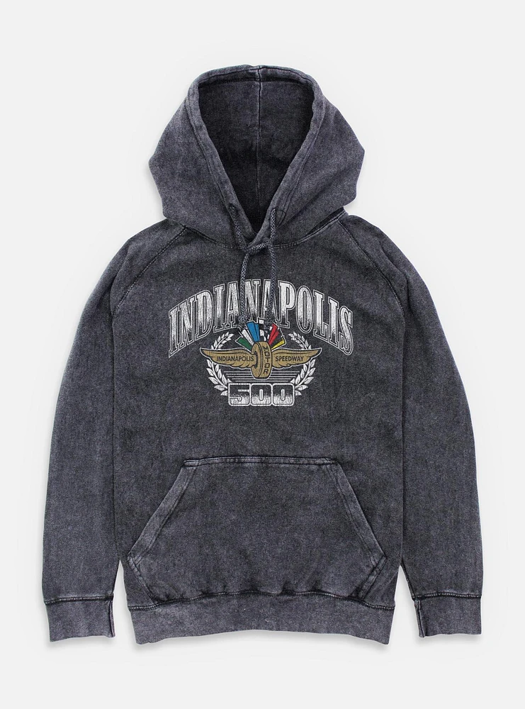 Indianapolis 500 Regal Crest Mineral Wash Hoodie