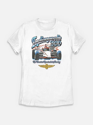 Indianapolis 500 Chrome Womens T-Shirt