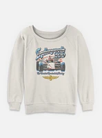 Indianapolis 500 Chrome Womens Slouchy Sweatshirt