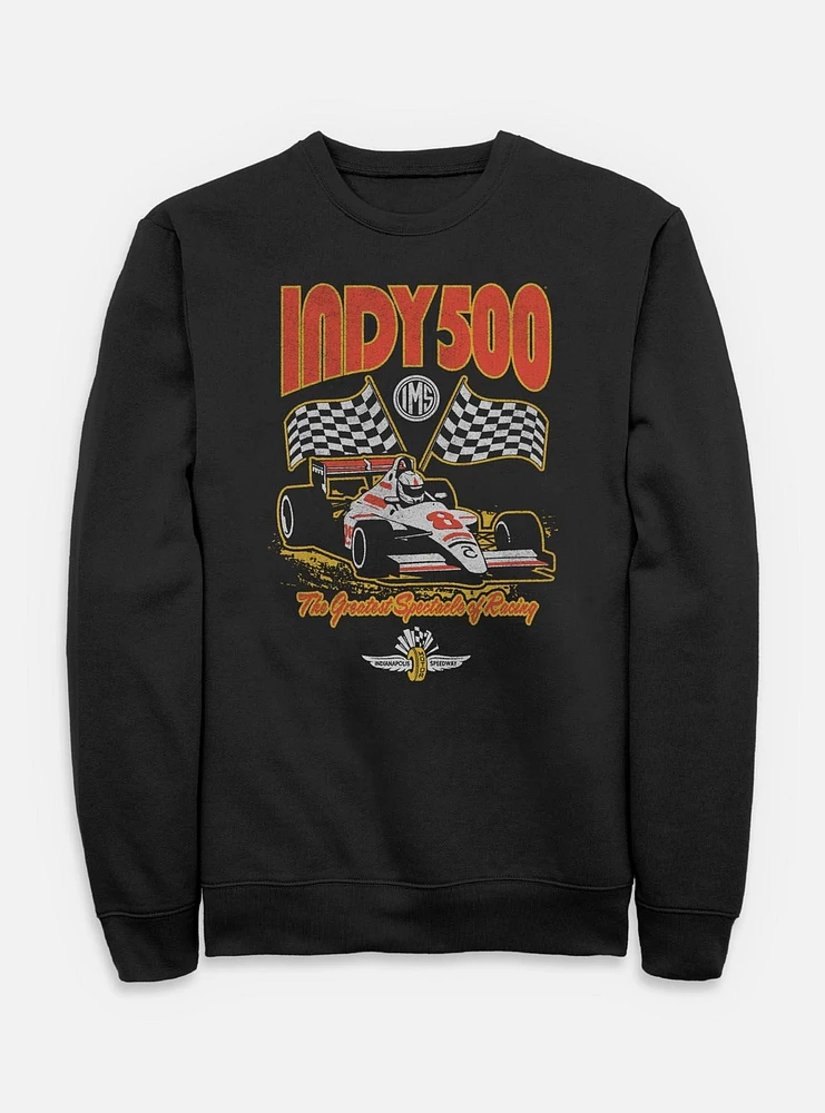 Indianapolis 500 Checkered Flags Racing Sweatshirt