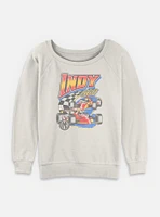 Indianapolis 500 Vinatge Racing Womens Slouchy Sweatshirt