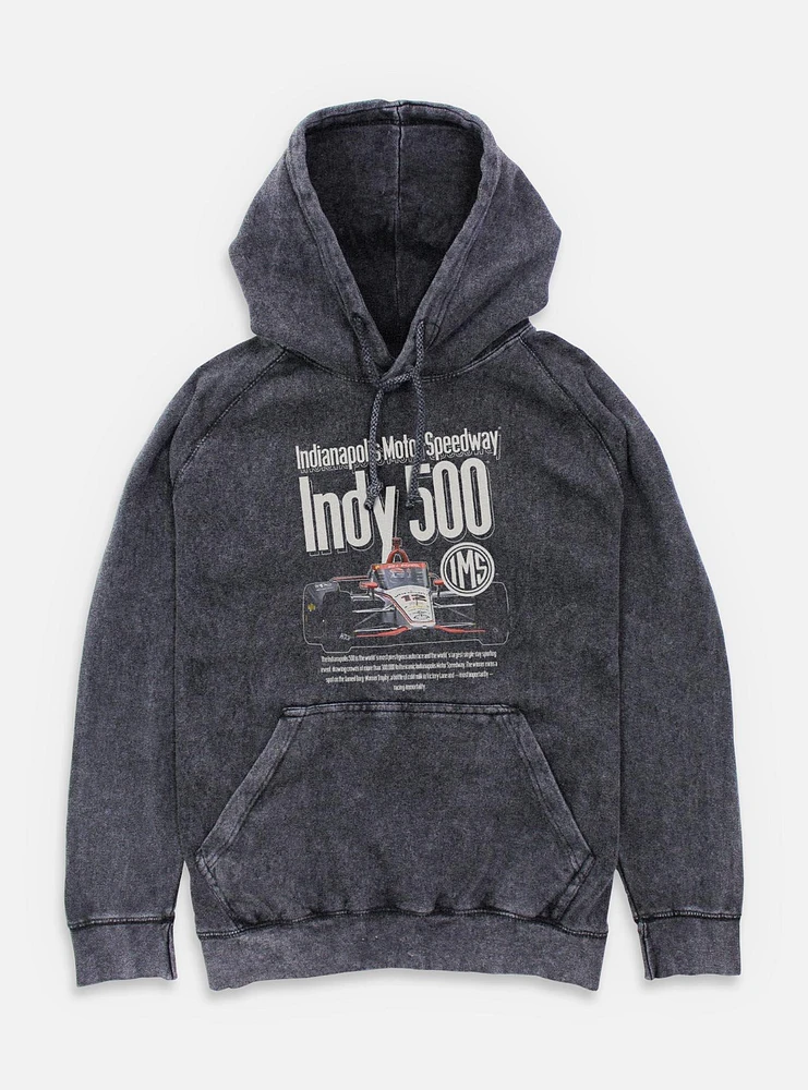 Indianapolis 500 Cover Ad Mineral Wash Hoodie