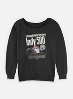 Indianapolis 500 Cover Ad Womens Slouchy Sweatshirt