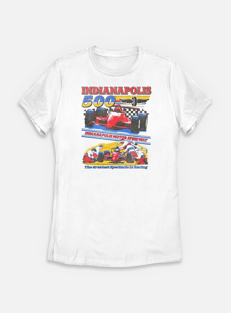 Indianapolis 500 Pit Stop Womens T-Shirt