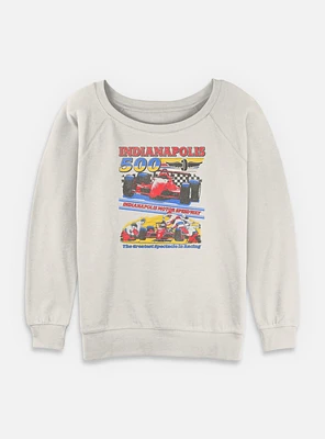 Indianapolis 500 Pit Stop Womens Slouchy Sweatshirt