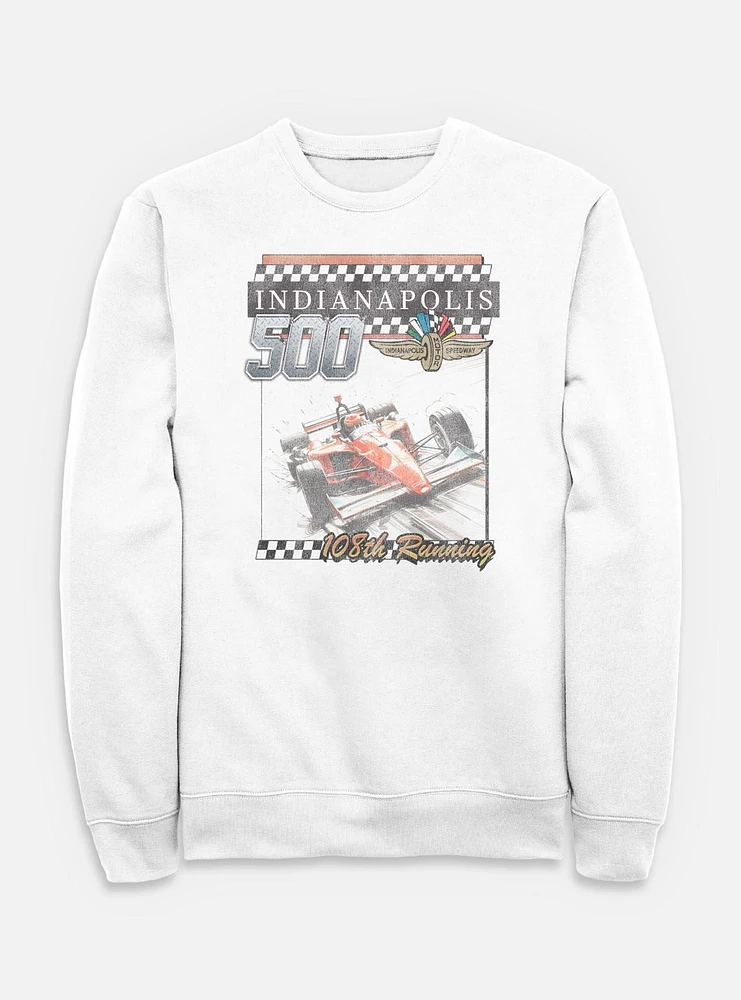 Indianapolis 500 108Th Running Sweatshirt
