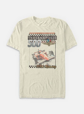 Indianapolis 500 108Th Running Garment Dye T-Shirt