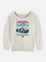 Indianapolis 500 Retro Sport Womens Slouchy Sweatshirt