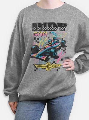 Indianapolis 500 90's Vibe Womens Oversized Sweatshirt