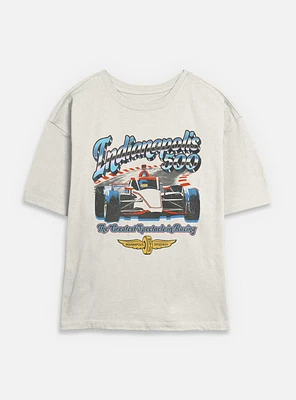 Indianapolis 500 Chrome Womens Skimmer T-Shirt