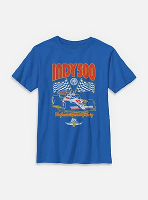 Indianapolis 500 Checkered Flags Racing Youth T-Shirt