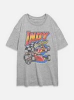 Indianapolis 500 Vinatge Racing Womens Oversized T-Shirt