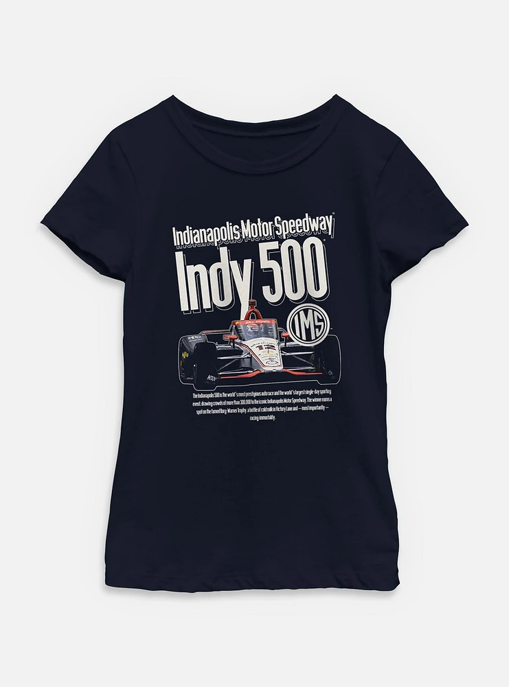 Indianapolis 500 Cover Ad Youth Girls T-Shirt