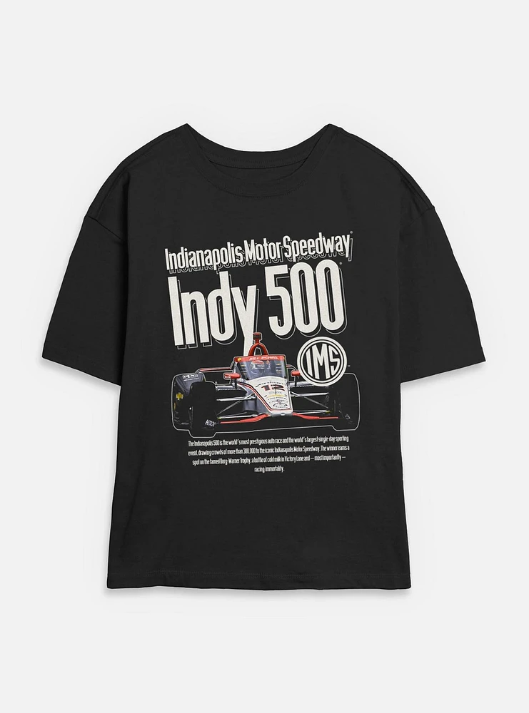 Indianapolis 500 Cover Ad Womens Skimmer T-Shirt