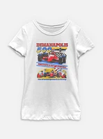 Indianapolis 500 Pit Stop Youth Girls T-Shirt