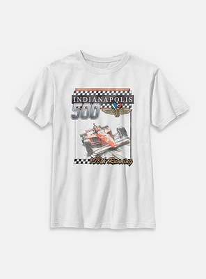 Indianapolis 500 108Th Running Youth T-Shirt