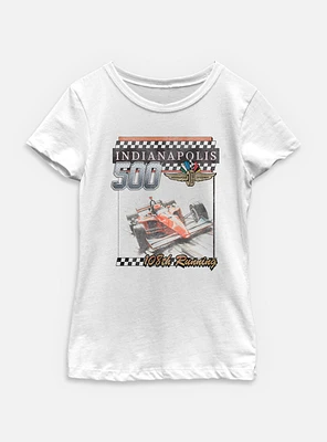 Indianapolis 500 108Th Running Youth Girls T-Shirt