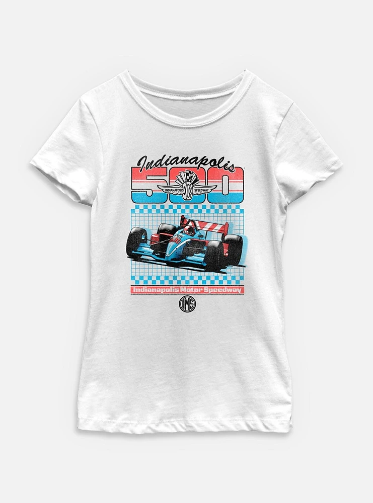 Indianapolis 500 Retro Sport Youth Girls T-Shirt