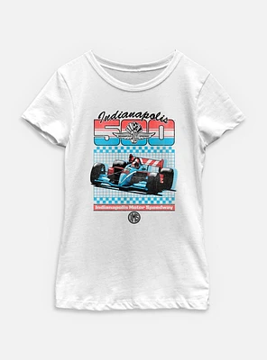 Indianapolis 500 Retro Sport Youth Girls T-Shirt
