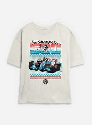 Indianapolis 500 Retro Sport Womens Skimmer T-Shirt