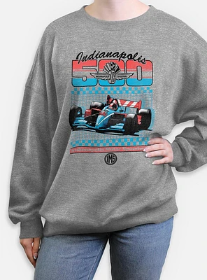 Indianapolis 500 Retro Sport Womens Oversized Sweatshirt