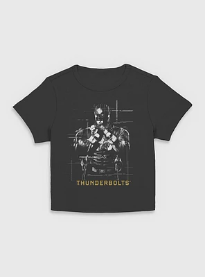 Marvel Thunderbolts* Red Guardian Silhouette Women Baby T-Shirt