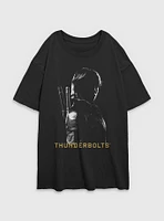 Marvel Thunderbolts* Yelena  Shadows Womens Oversized T-Shirt