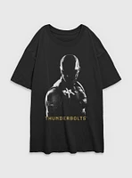 Marvel Thunderbolts* John Walker U.S. Agent Shadows Womens Oversized T-Shirt