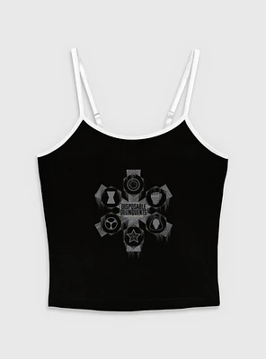 Marvel Thunderbolts* Disposable Delinquents Logos Womens Cami
