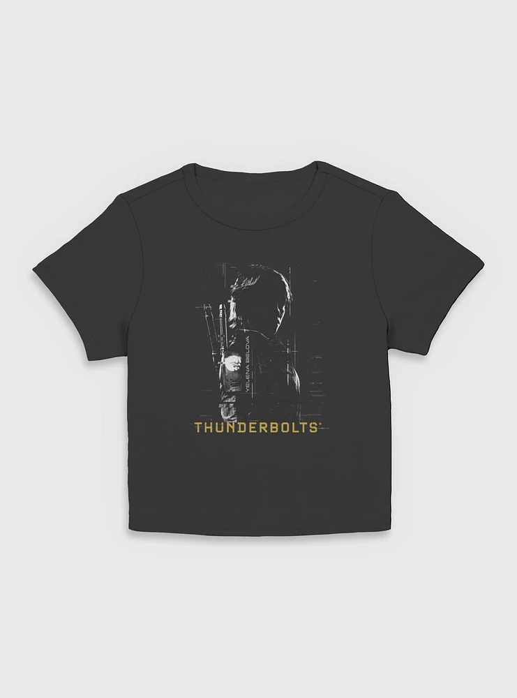 Marvel Thunderbolts* Yelena Silhouette Women Baby T-Shirt