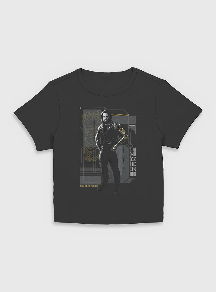 Marvel Thunderbolts* Bucky Barnes Winter Soldier Pose Women Baby T-Shirt