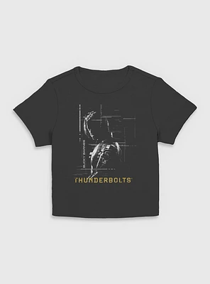 Marvel Thunderbolts* Bucky Barnes Winter Soldier Silhouette Women Baby T-Shirt