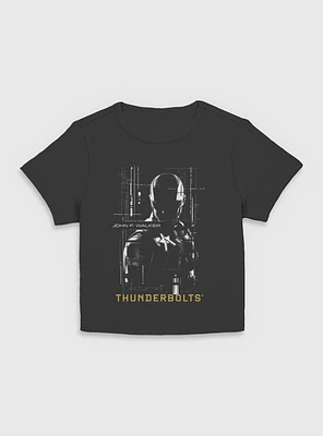 Marvel Thunderbolts* John Walker U.S. Agent Silhouette Women Baby T-Shirt