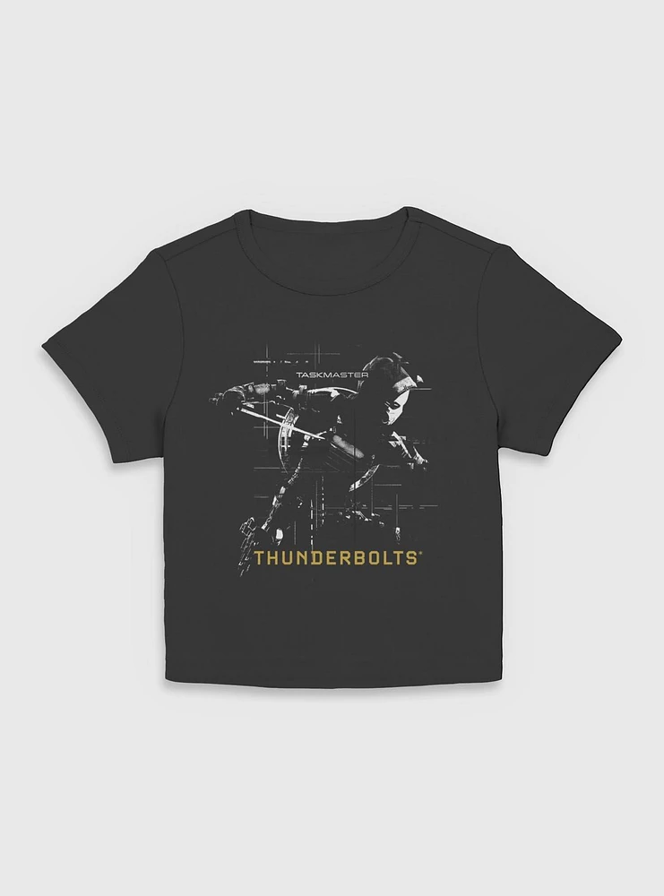 Marvel Thunderbolts* Taskmaster Silhouette Women Baby T-Shirt