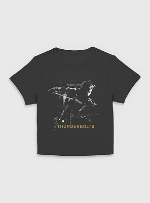 Marvel Thunderbolts* Taskmaster Silhouette Women Baby T-Shirt