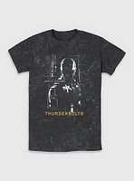 Marvel Thunderbolts* John Walker U.S. Agent Silhouette Mineral Wash T-Shirt